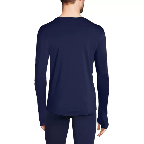 imageLands End Mens Flex Performance CrewneckDeep Sea Navy