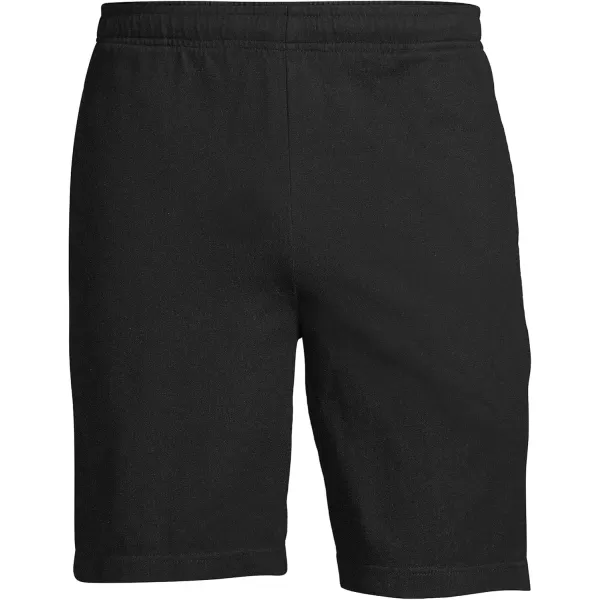 imageLands End Mens Jersey Knit ShortsBlack