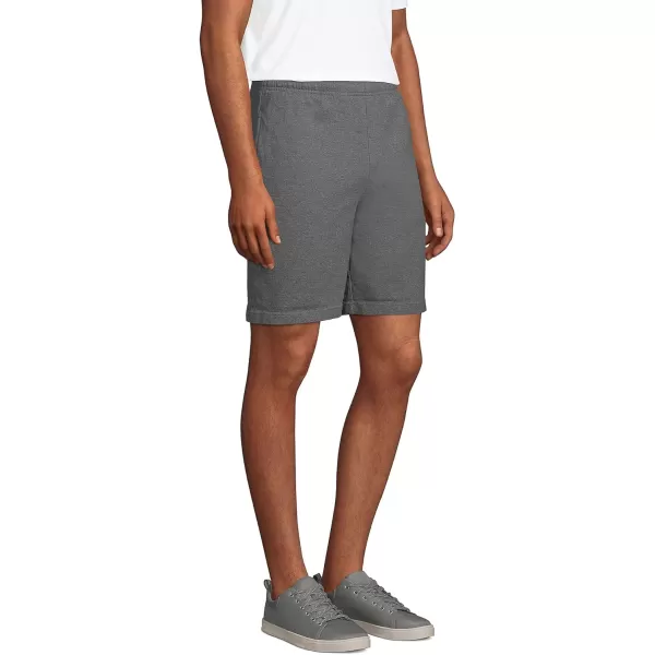 imageLands End Mens Jersey Knit ShortsCharcoal Heather