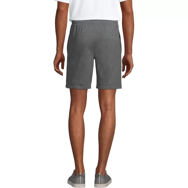 imageLands End Mens Jersey Knit ShortsCharcoal Heather