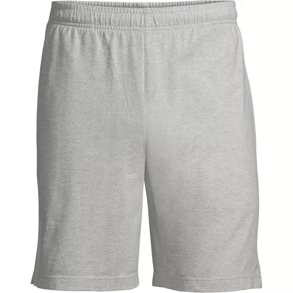 imageLands End Mens Jersey Knit ShortsGray Heather