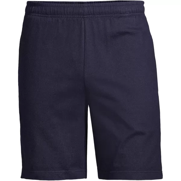 imageLands End Mens Jersey Knit ShortsRadiant Navy