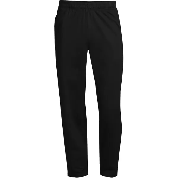 imageLands End Mens Jersey Knit SweatpantsBlack