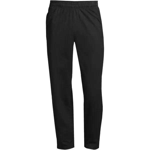 imageLands End Mens Jersey Knit SweatpantsBlack