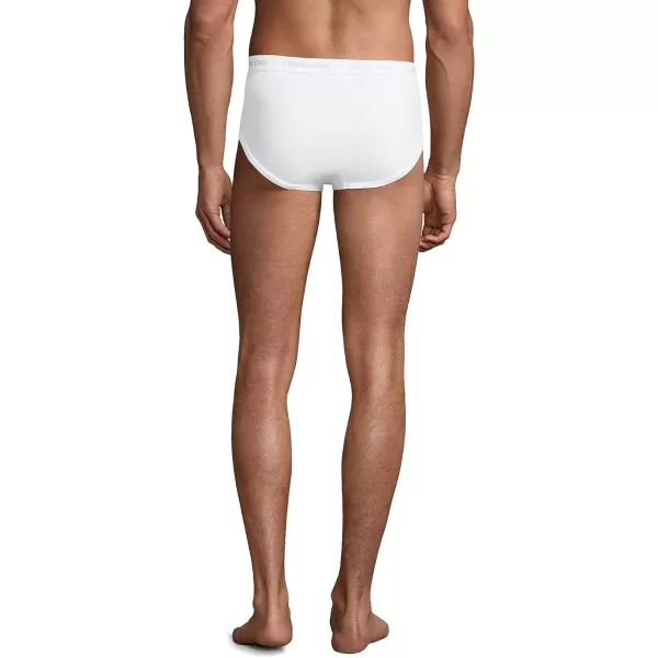 imageLands End Mens Knit Briefs 3 PackWhite