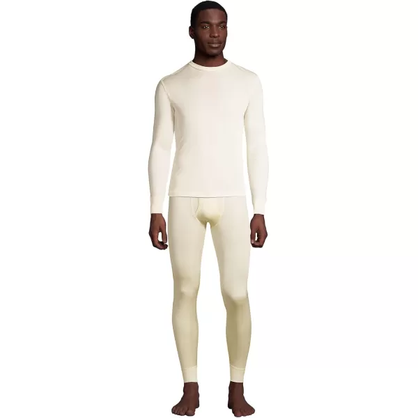 imageLands End Mens Silk Long Underwear PantsEcru