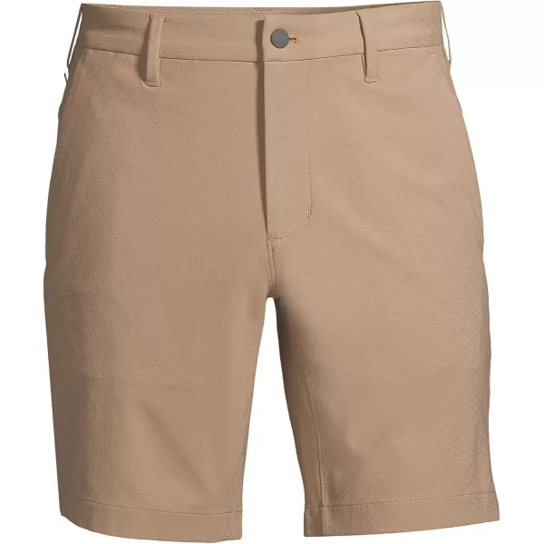 imageLands End Mens Straight Fit Flex Performance Chino ShortsKhaki