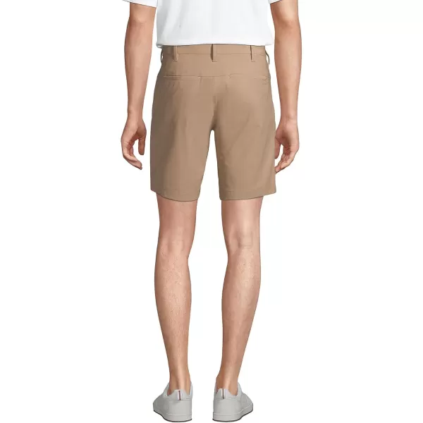 imageLands End Mens Straight Fit Flex Performance Chino ShortsKhaki