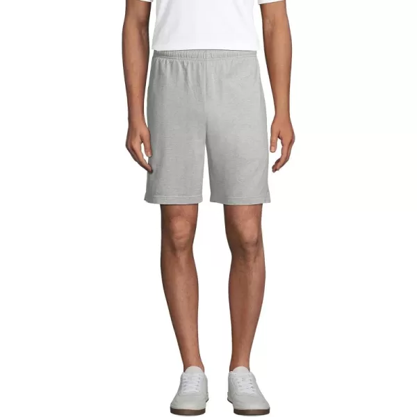 imageLands End Mens Jersey Knit ShortsGray Heather