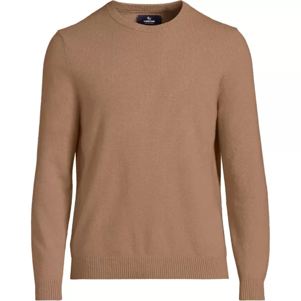 imageLands End Mens Fine Gauge Cashmere SweaterClassic Camel