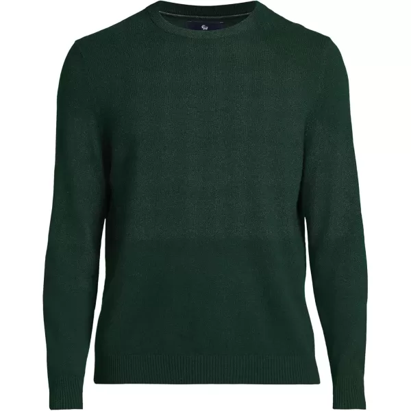 imageLands End Mens Fine Gauge Cashmere SweaterDark Pine Green