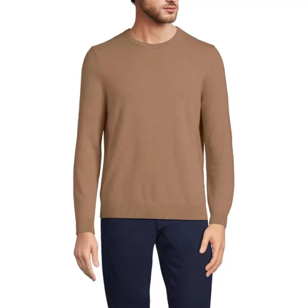 imageLands End Mens Fine Gauge Cashmere SweaterClassic Camel