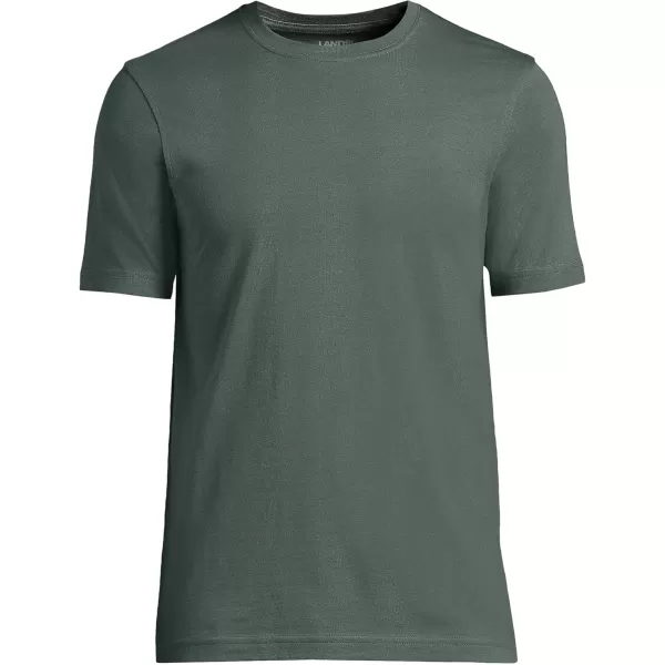 imageLands End Mens Short Sleeve Supima Cotton TeeSpruce