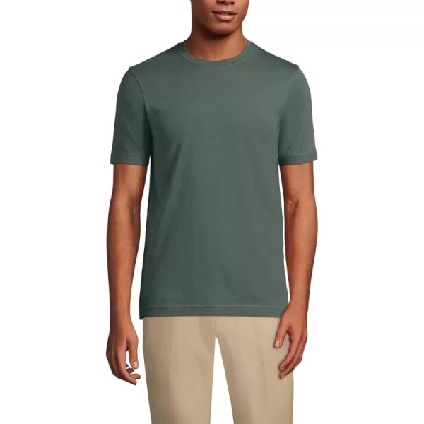 imageLands End Mens Short Sleeve Supima Cotton TeeSpruce