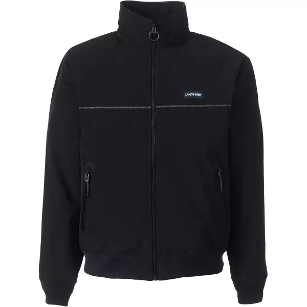 imageLands End Mens Classic Squall Jacket Black Regular Small