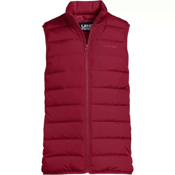 imageLands End Mens Down Puffer VestFresh Cranberries