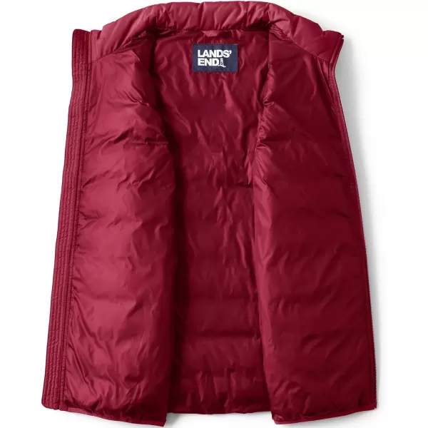 imageLands End Mens Down Puffer VestFresh Cranberries