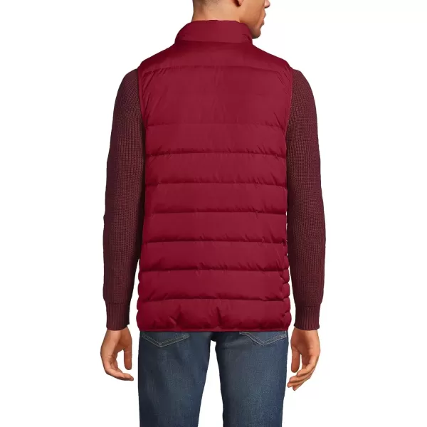 imageLands End Mens Down Puffer VestFresh Cranberries