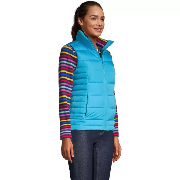 imageLands End Mens Down Puffer VestIsland Turquoise