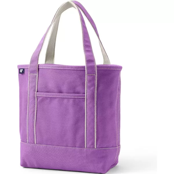 imageLands End Open Top Canvas Tote BagVivid Violet