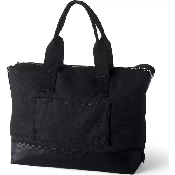 imageLands End Print Canvas Weekender Black One SizeBlack