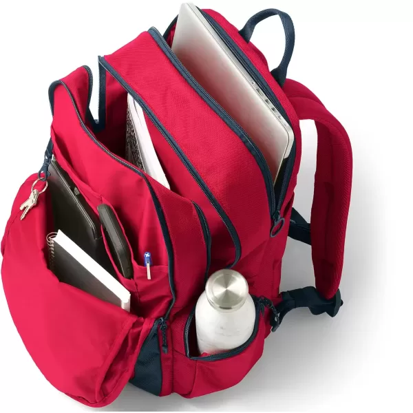 imageLands End Travel Backpack Deep Scarlet One SizeDeep Scarlet