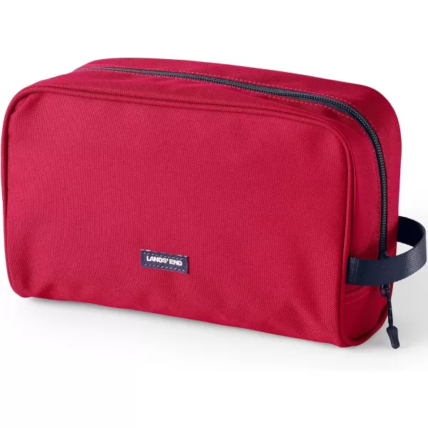 imageLands End Travel Dopp Kit Deep Scarlet One SizeDeep Scarlet