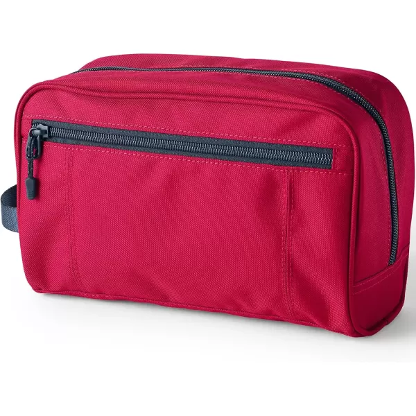 imageLands End Travel Dopp Kit Deep Scarlet One SizeDeep Scarlet