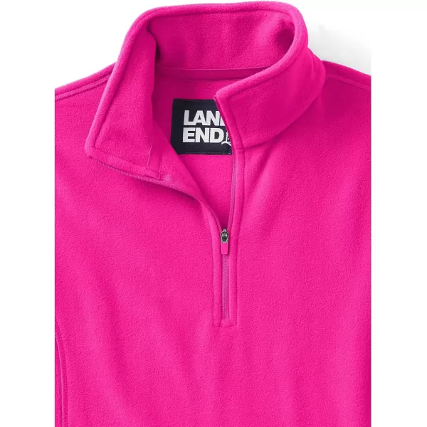 imageLands End Womens Anyweather Fleece Quarter Zip PulloverFuchsia Pink