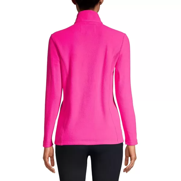 imageLands End Womens Anyweather Fleece Quarter Zip PulloverFuchsia Pink