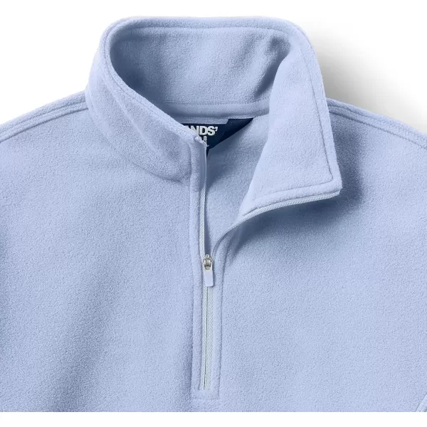 imageLands End Womens Anyweather Fleece Quarter Zip PulloverSoft Periwinkle