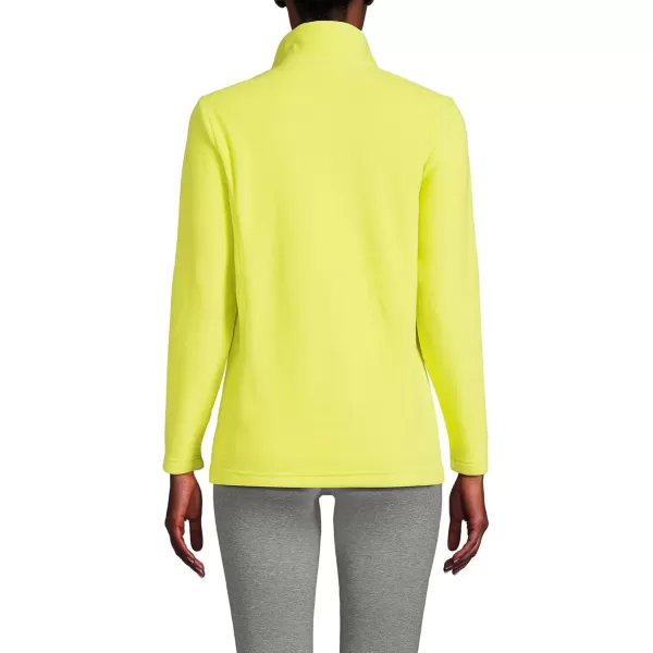 imageLands End Womens Anyweather Fleece Quarter Zip PulloverSunlight Lime