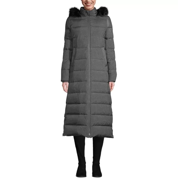 imageLands End Womens Down Maxi Winter CoatDark Stone Heather