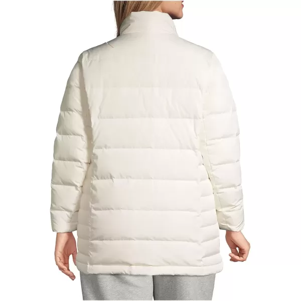 imageLands End Womens Down Puffer JacketIvory