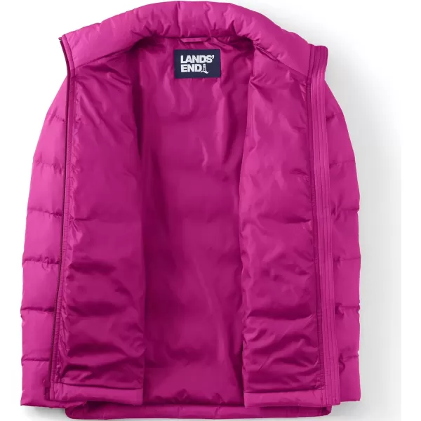 imageLands End Womens Down Puffer JacketMagenta Berry