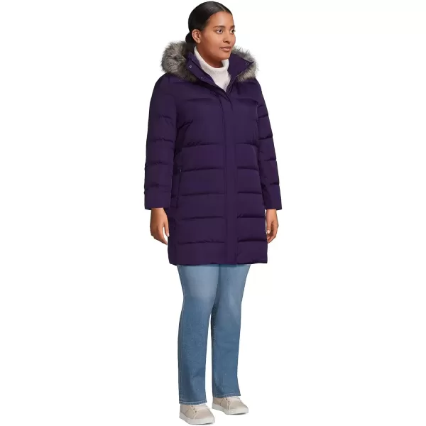 imageLands End Womens Down Winter CoatBlackberry