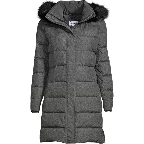 imageLands End Womens Down Winter CoatDark Stone Heather