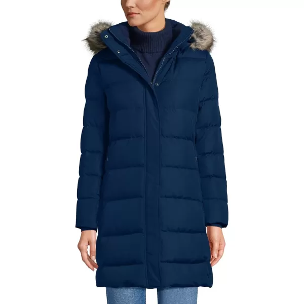 imageLands End Womens Down Winter CoatDeep Sea Navy