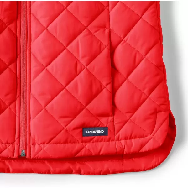 imageLands End Womens FeatherFree Insulated VestBright Cherry