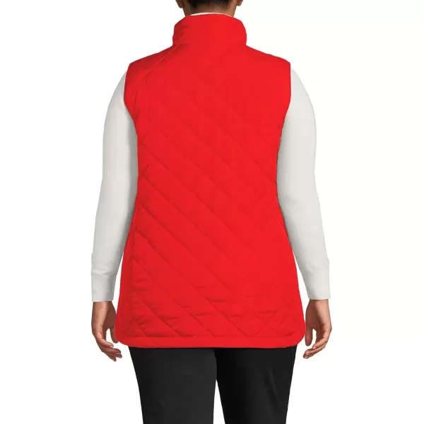 imageLands End Womens FeatherFree Insulated VestBright Cherry