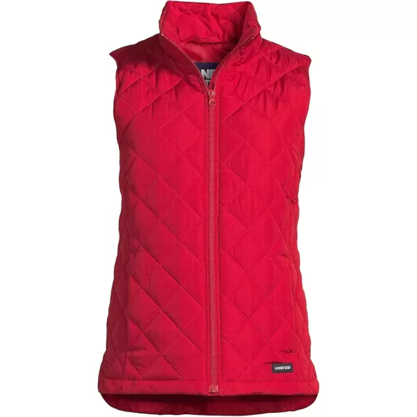 imageLands End Womens FeatherFree Insulated VestRed