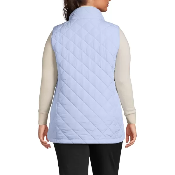 imageLands End Womens FeatherFree Insulated VestSoft Periwinkle