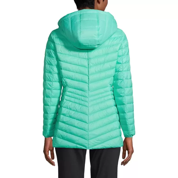 imageLands End Womens Ultralight Packable Down JacketAqua Mint