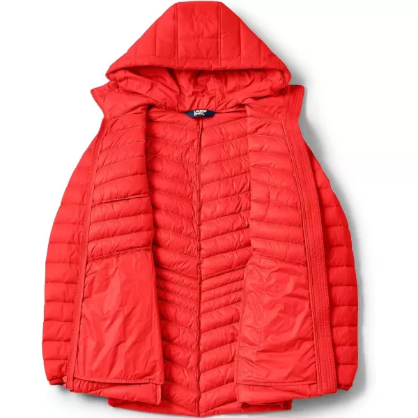 imageLands End Womens Ultralight Packable Down JacketSunset Poppy