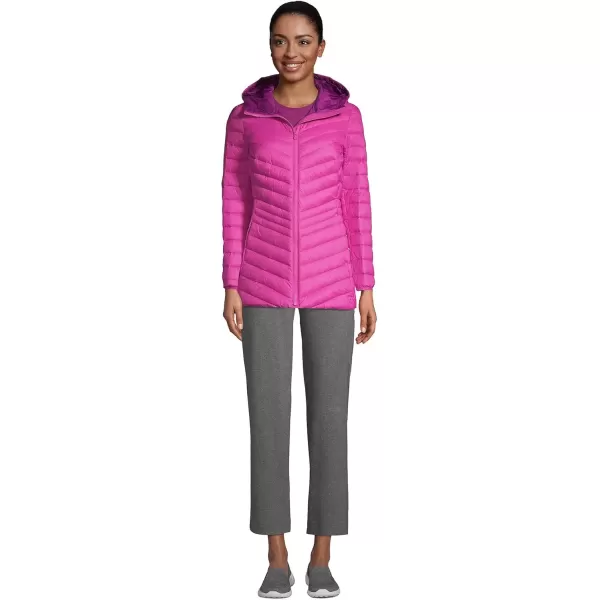 imageLands End Womens Ultralight Packable Down JacketVerbenaSolid