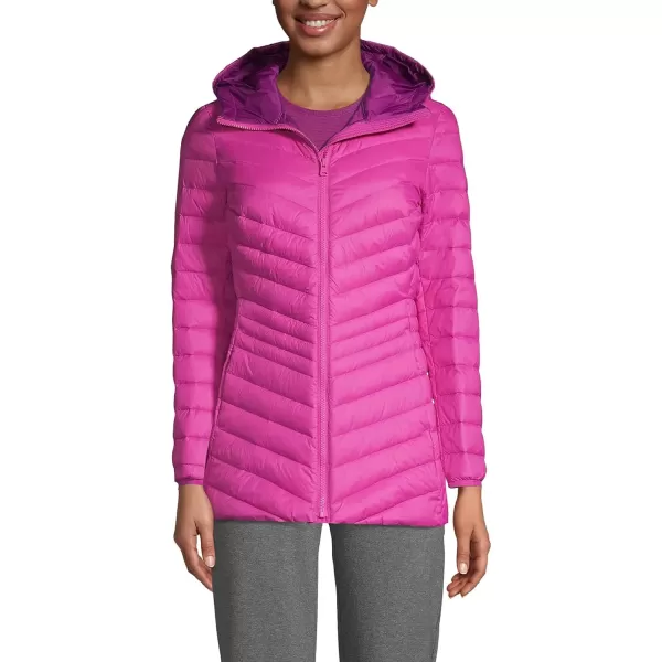 imageLands End Womens Ultralight Packable Down JacketVerbenaSolid