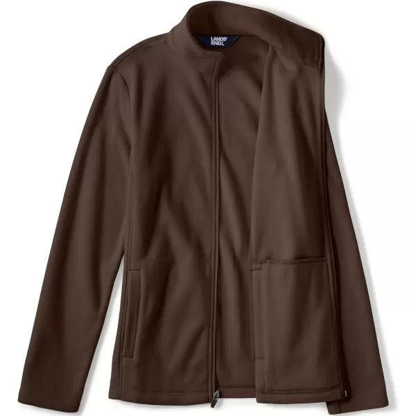 imageLands End Womens Anyweather Fleece Full Zip JacketDeep Chocolate