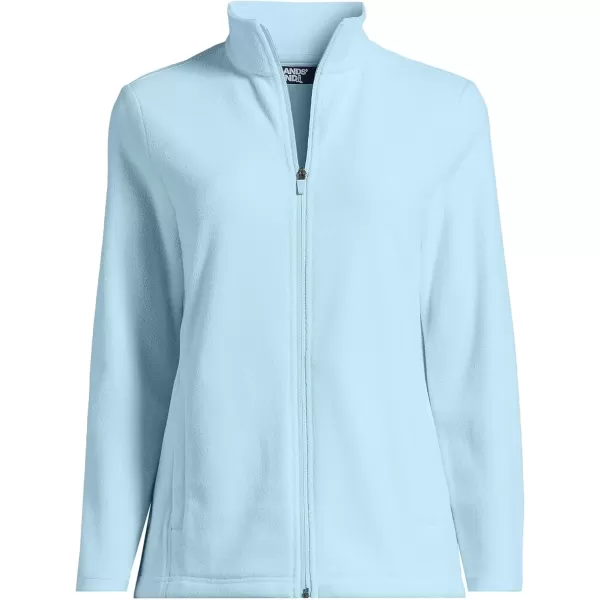 imageLands End Womens Anyweather Fleece Full Zip JacketSubtle Blue