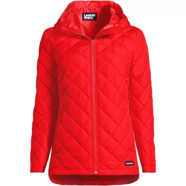 imageLands End Womens FeatherFree Insulated JacketBright Cherry