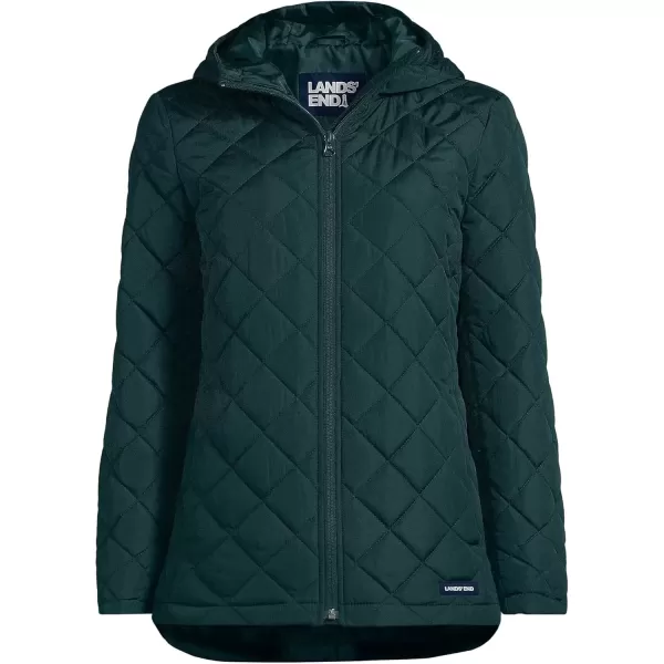 imageLands End Womens FeatherFree Insulated JacketDark Green Forest